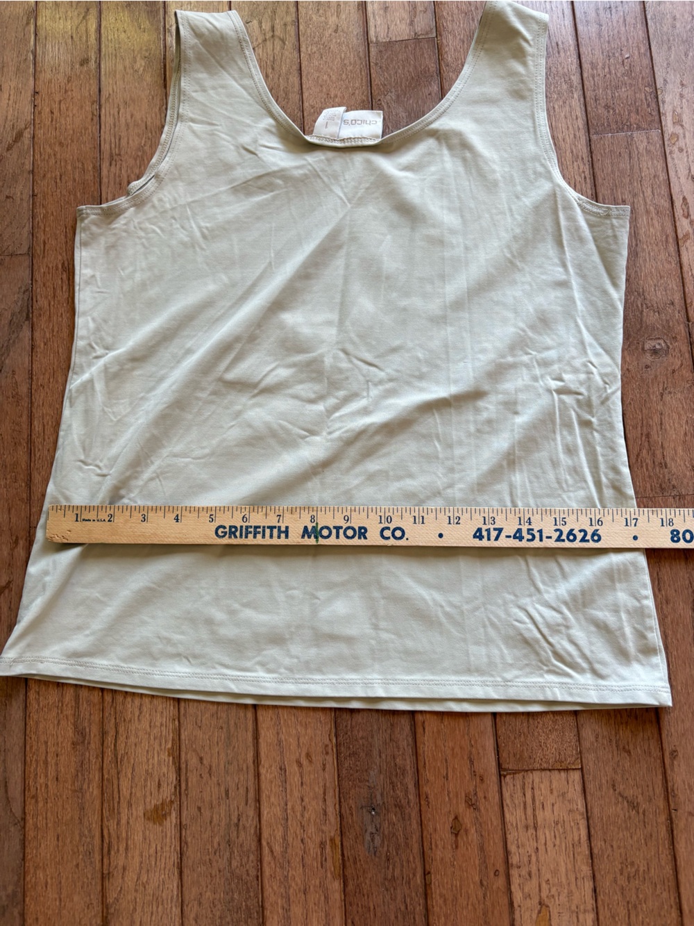Womens Chico's Tank Size 1 - Picture 4 of 5
